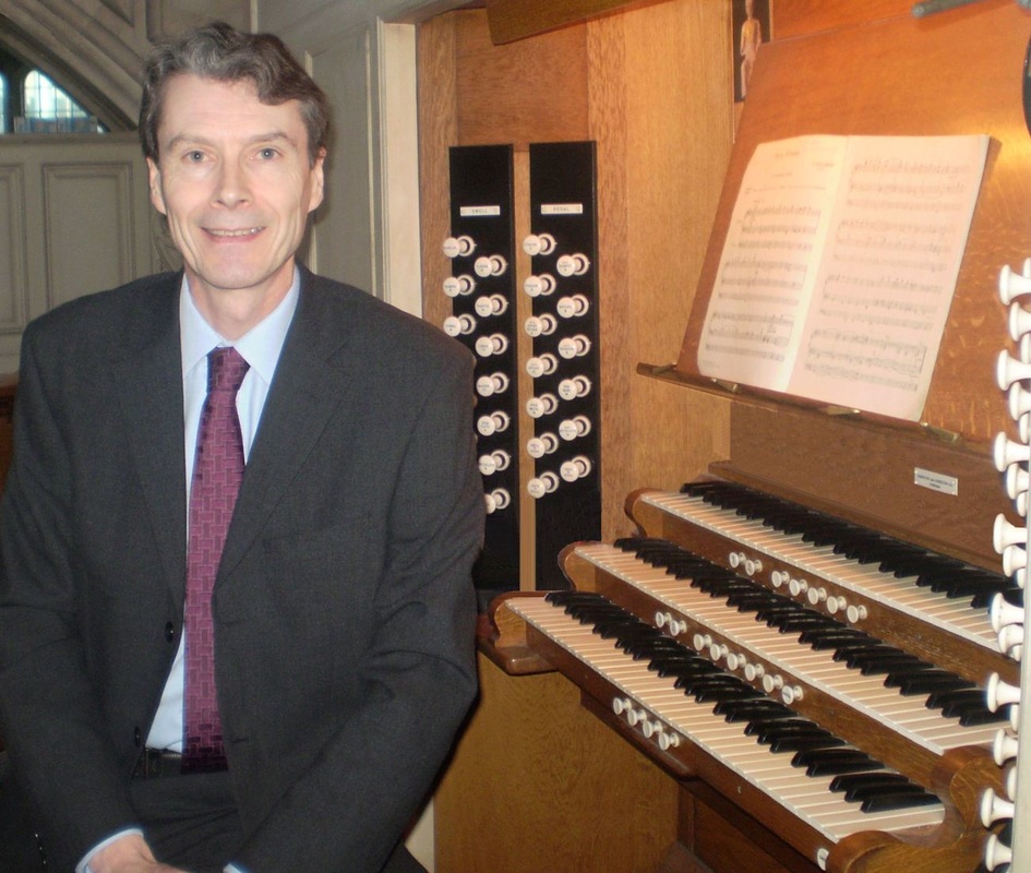 Jonathan Melling, organ, organist, Director of Music, All Hallows by the Tower, London EC